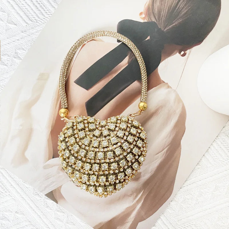 da Sera Borsa a Spalla Catena Borsa Portafoglio Mini Borsa Donna