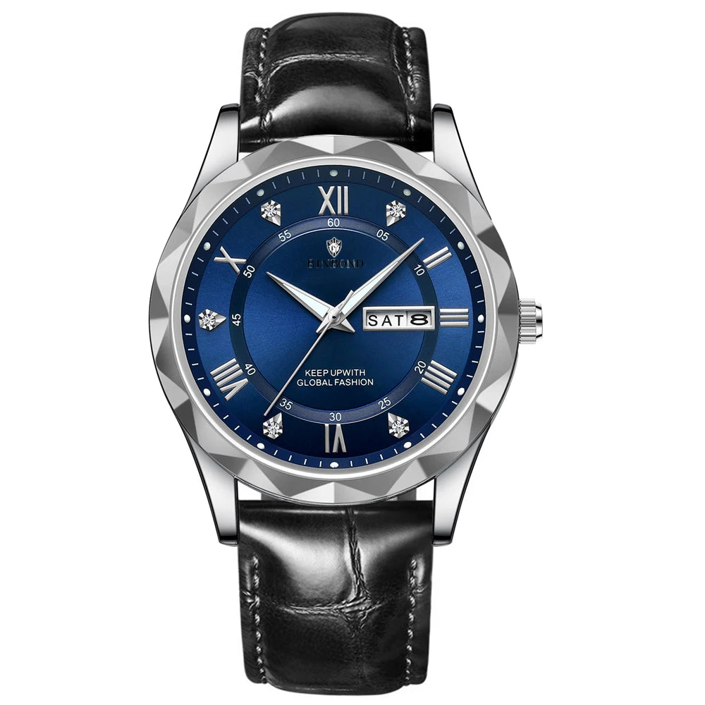 Orologio Unisex Gold Luxury al Quarzo | Acciaio Inossidabile
