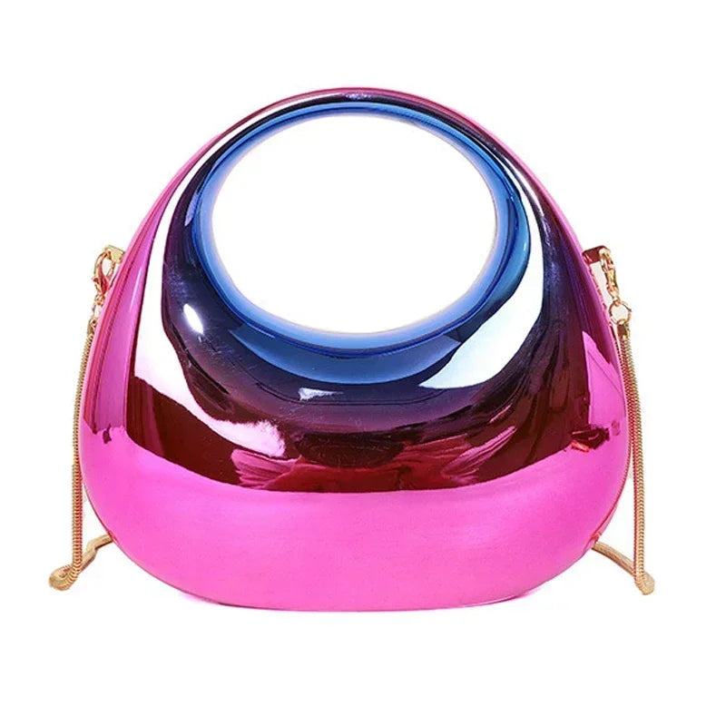 Mini ladies' party bag Ins Famous Fashion women's clutch acrylic bag lipstick coin accessories shoulder and crossbody bag