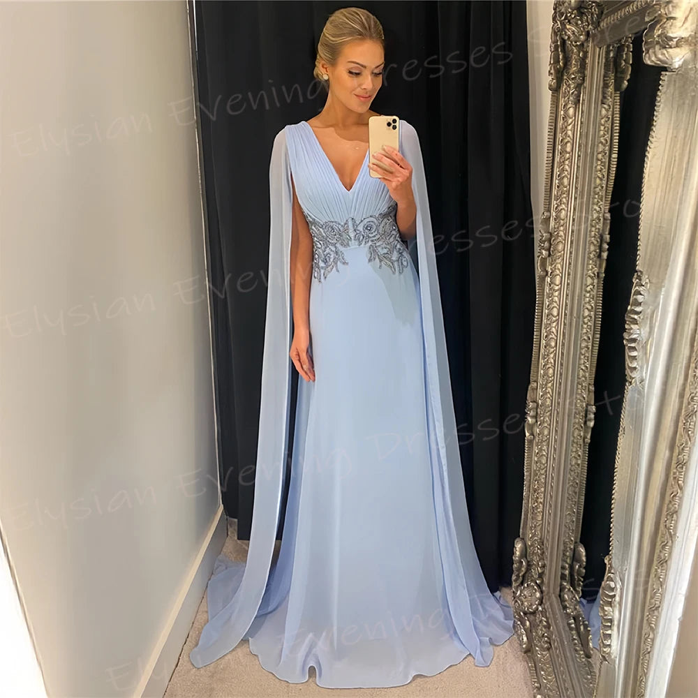 Abito da Sera A-Line Chiffon