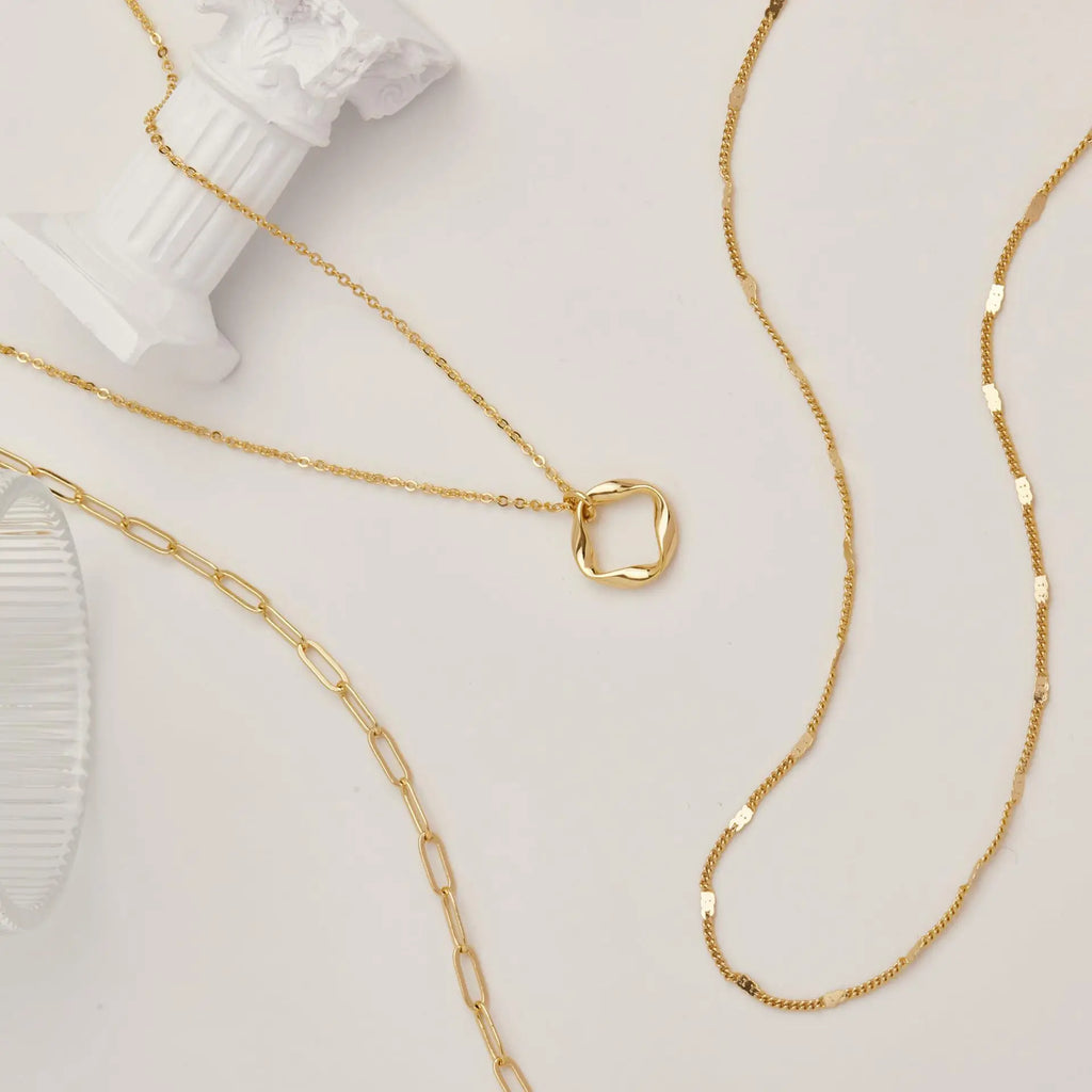Collana Layered Oro 14K – uGlam