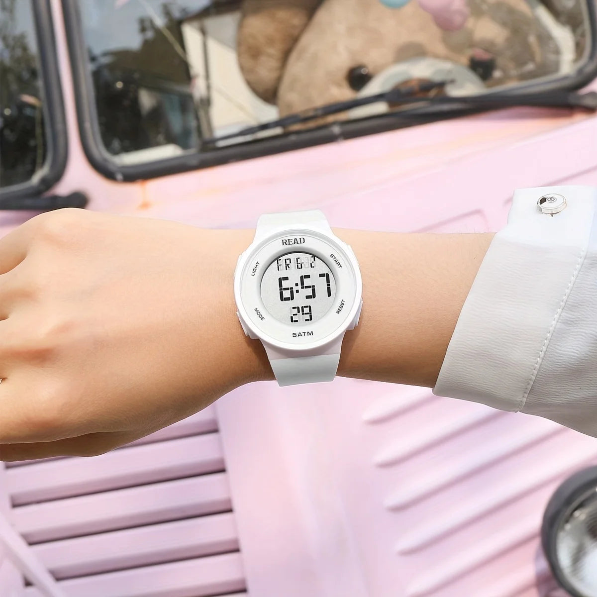 Orologio Donna Digitale Sport LED | Impermeabile 5ATM
