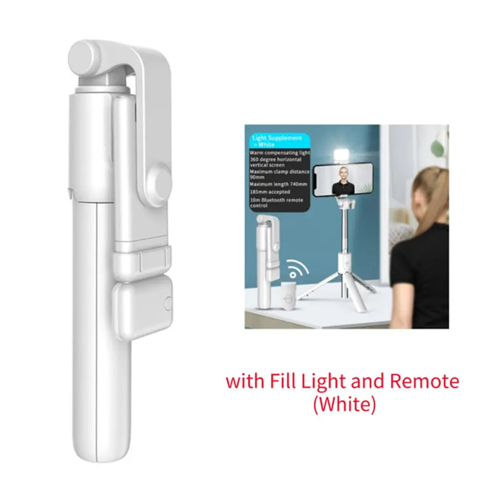 Selfie Stick 3in1 con Luce LED e Telecomando – uGlam