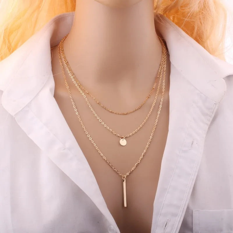 Catena Collana Dorato Collana Donna