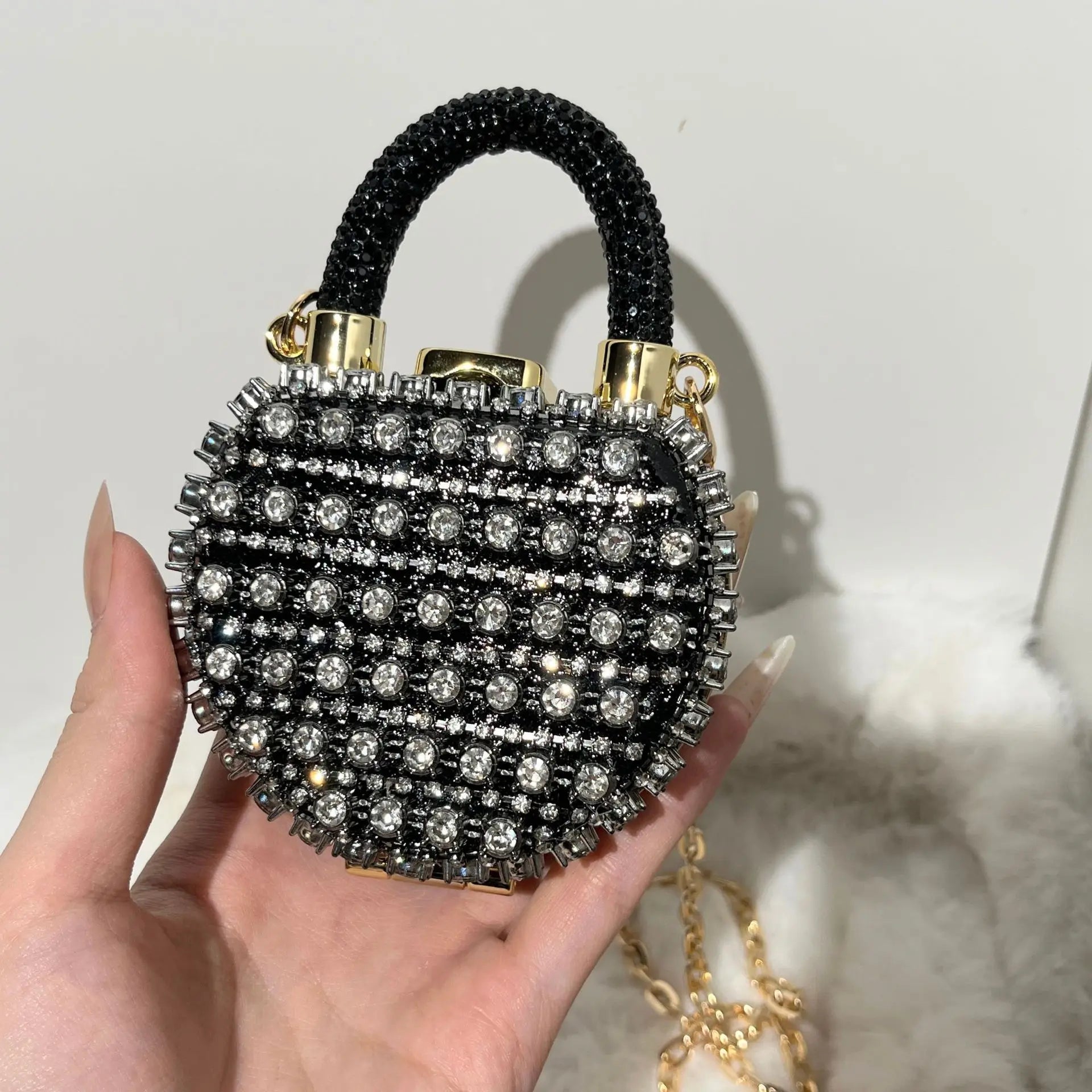 Mini da Sera Borse Catena Borsa a Tracolla Borsa Donna
