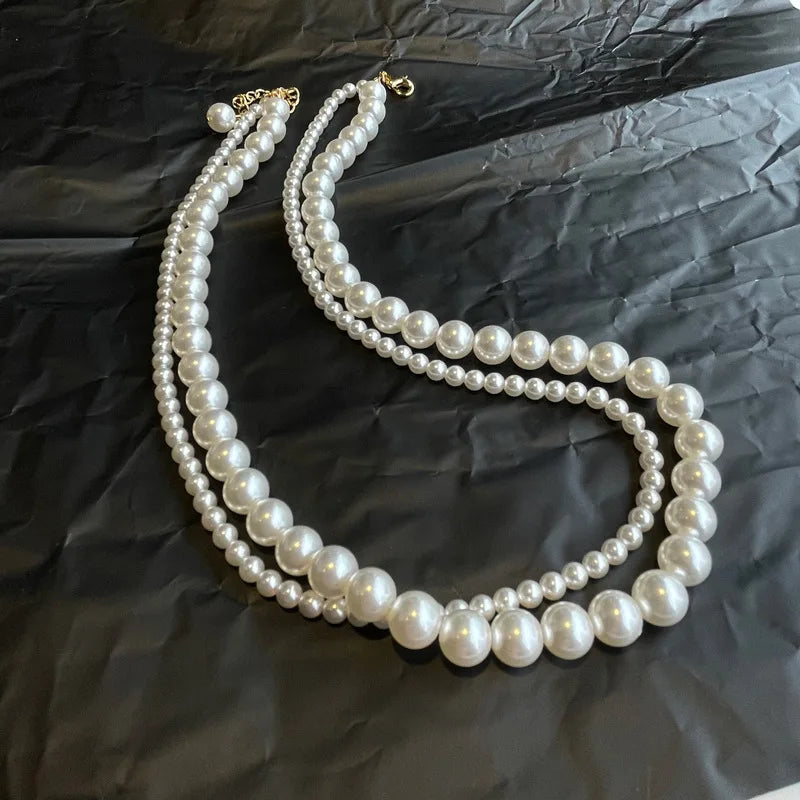 Collana Perle Doppio Strato – uGlam
