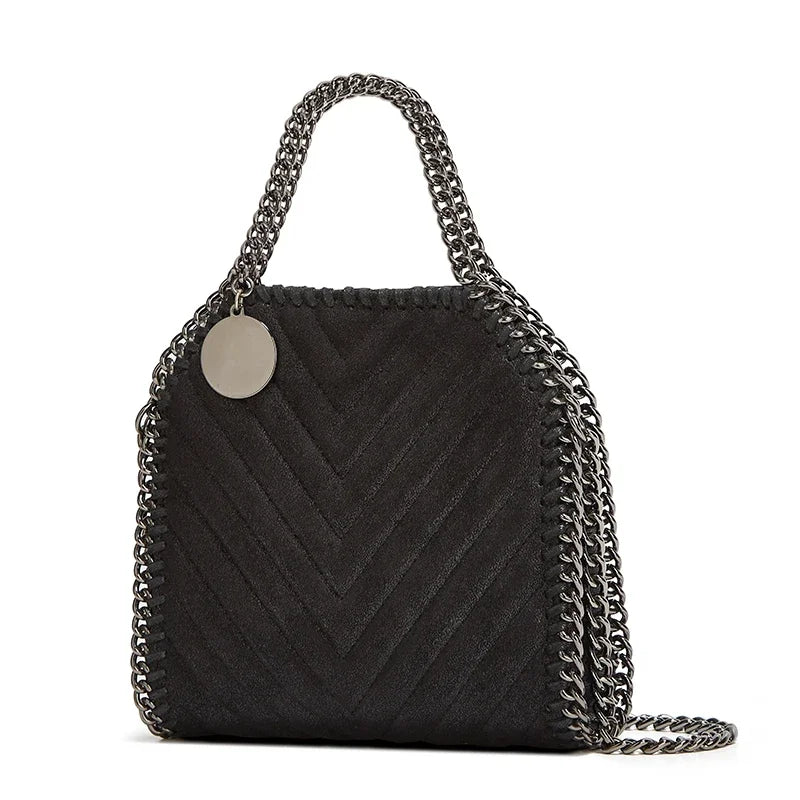 2025 New Mini Crossbody Bag - Luxury Designer Embroidered Chain Strap Shoulder Purse, Stylish Versatile Small Handbag for Women