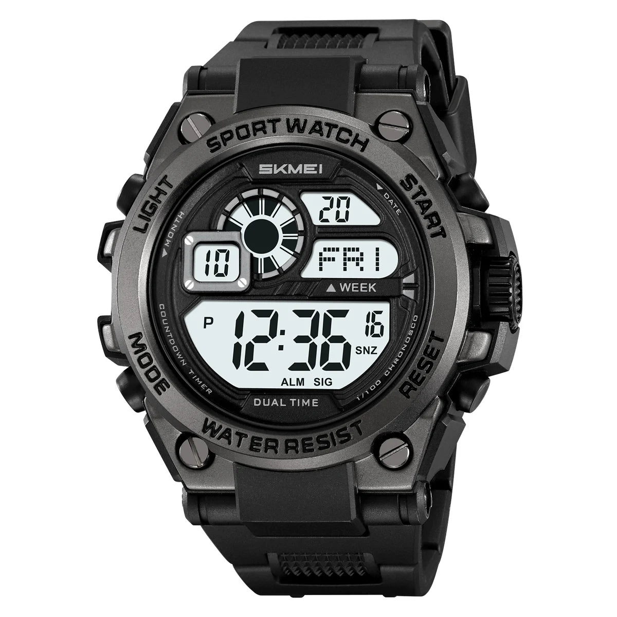 Orologio Digitale Militare SKMEI | Sport Luminoso Impermeabile 30m