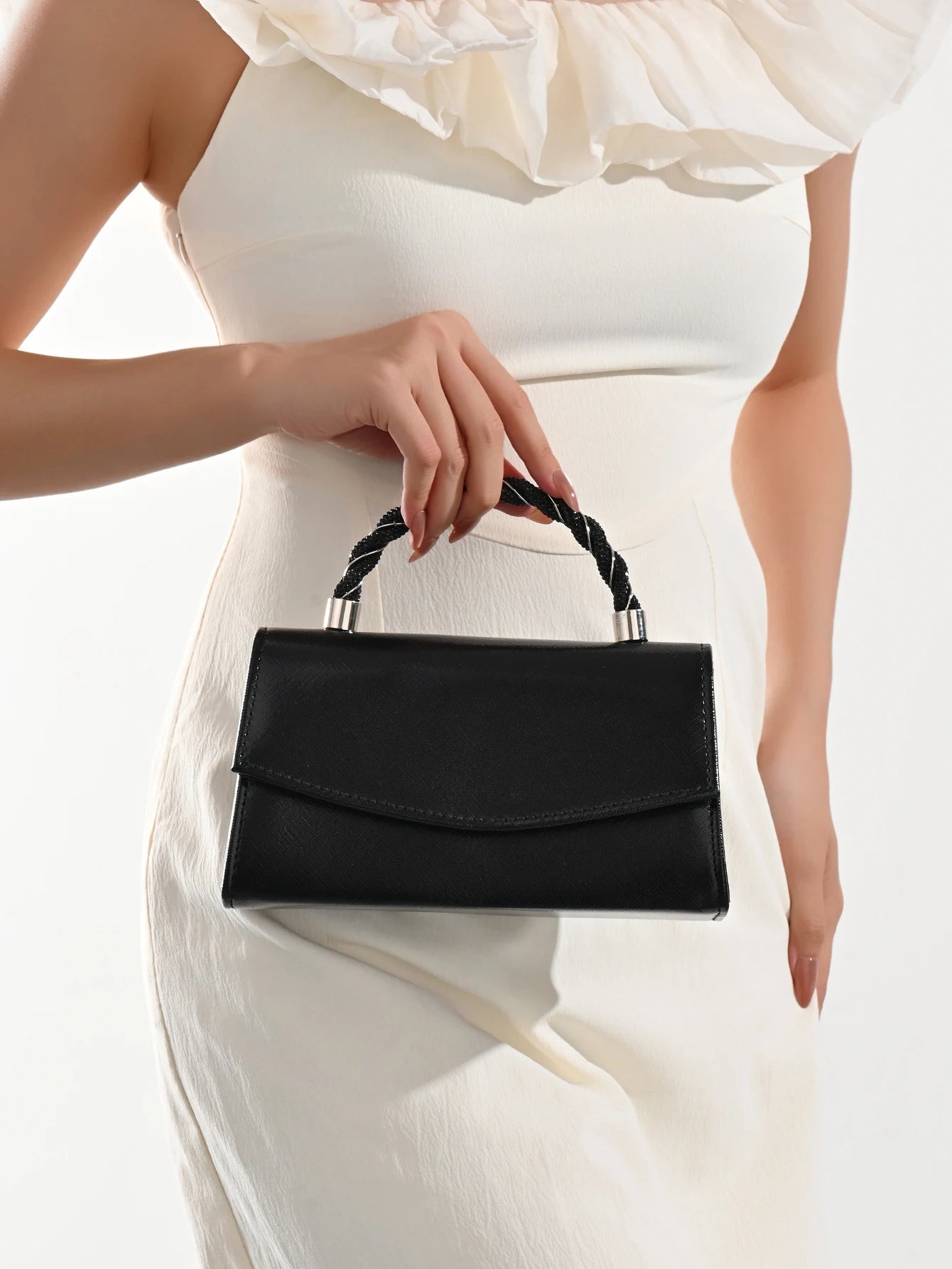 Donna Dorato Mini da Sera Borsa Catena Borsa Donna