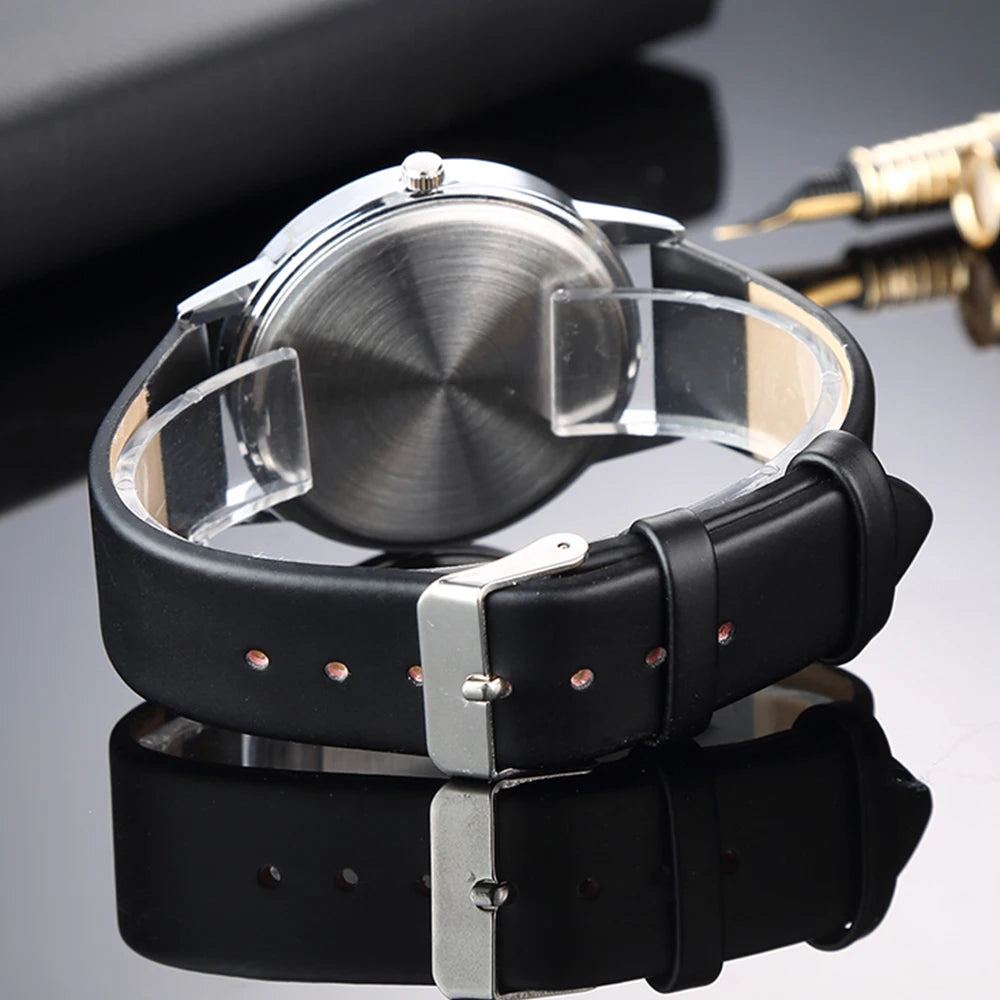 Orologio Donna Minimalista al Quarzo | Cinturino in Pelle — TINUORA