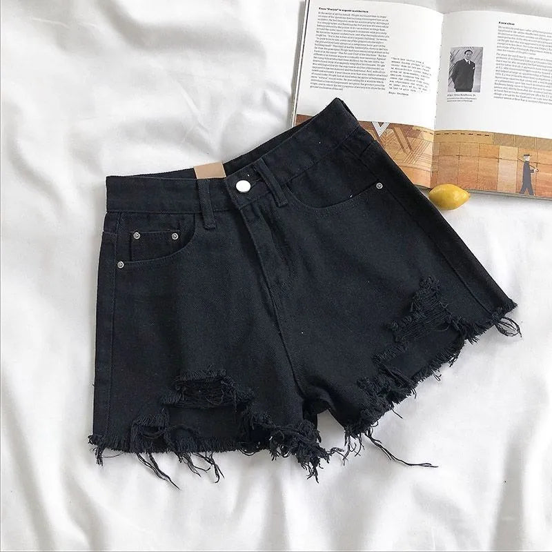 Shorts Denim Y2K Vita Alta – uGlam