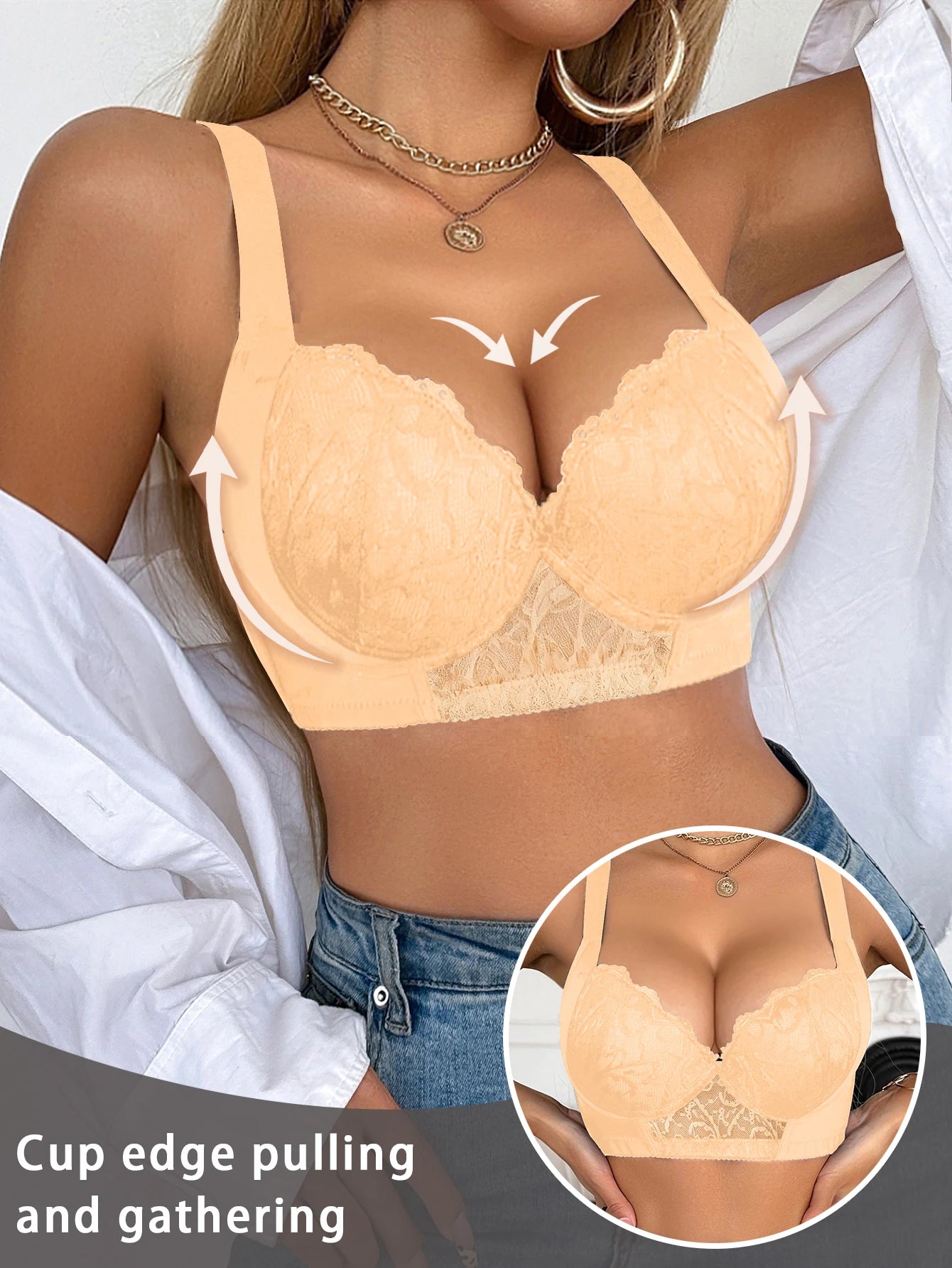 Reggiseno Push-Up Pizzo – uGlam