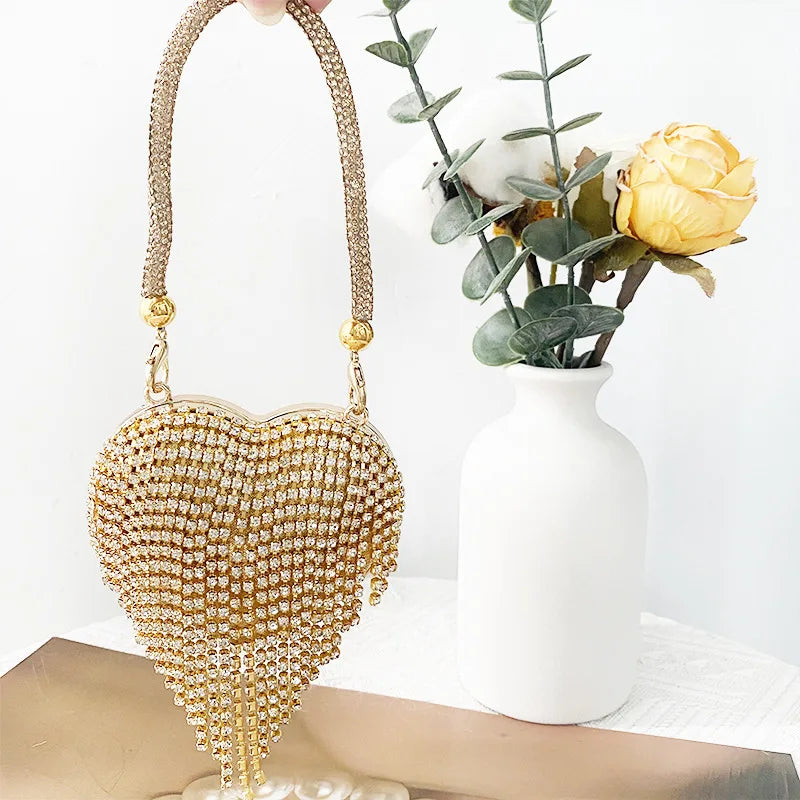 da Sera Borsa a Spalla Catena Borsa Portafoglio Mini Borsa Donna