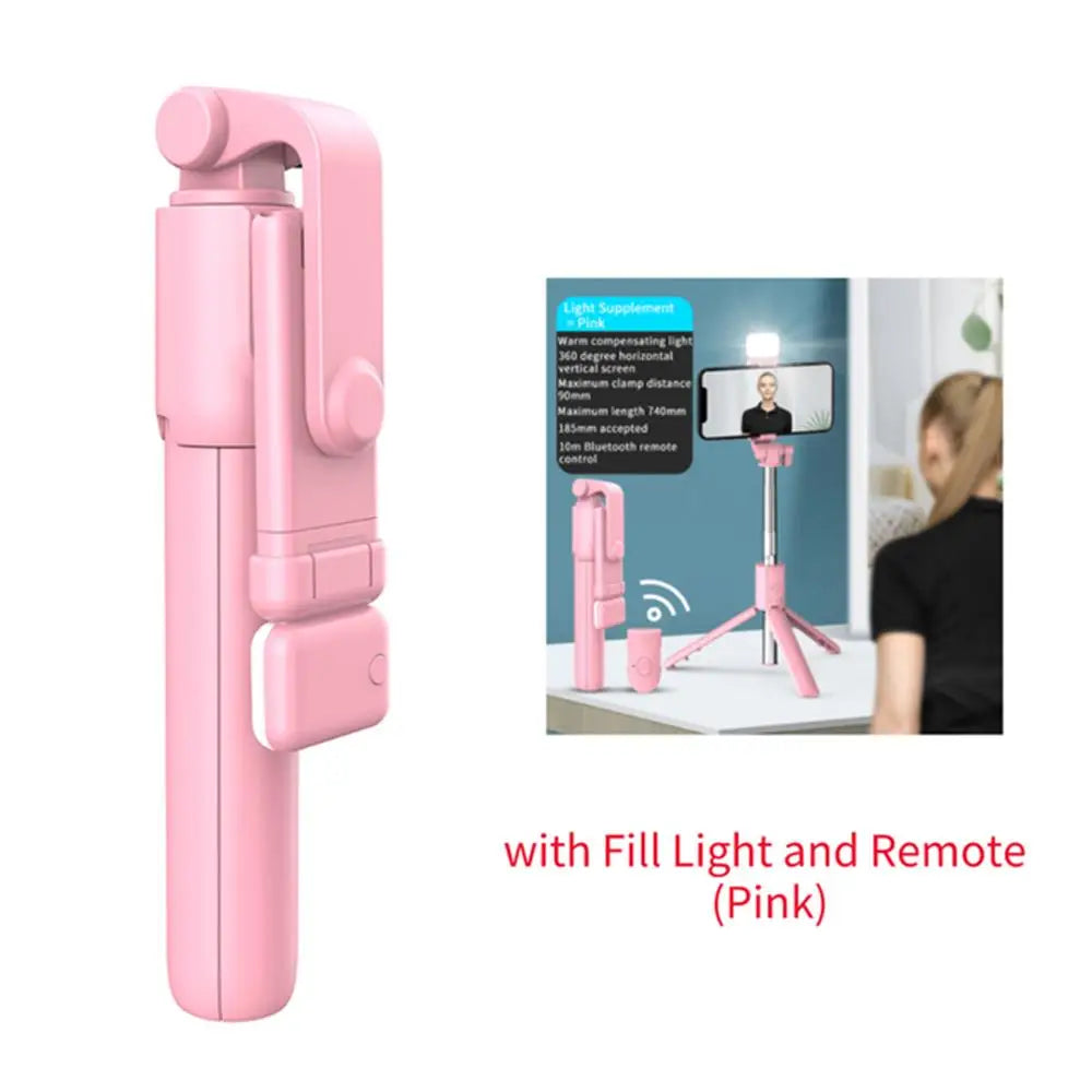 Selfie Stick 3in1 con Luce LED e Telecomando – uGlam