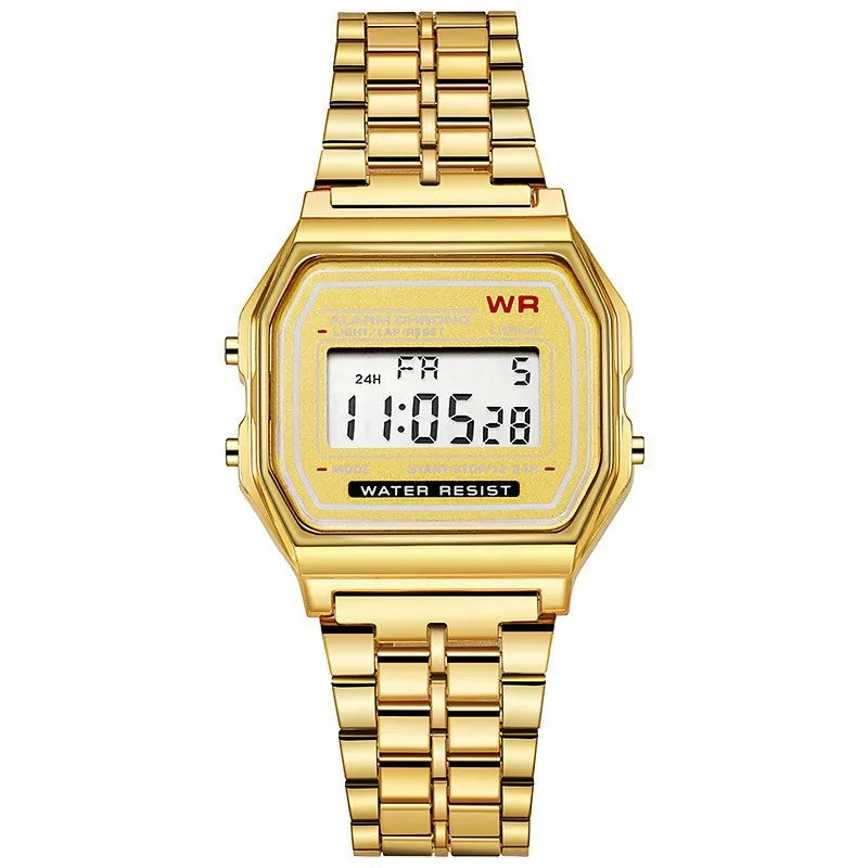 Orologio Digitale Retrò Unisex | Display Elettronico Stile Vintage | Rose Gold Silver Gold | uGlam