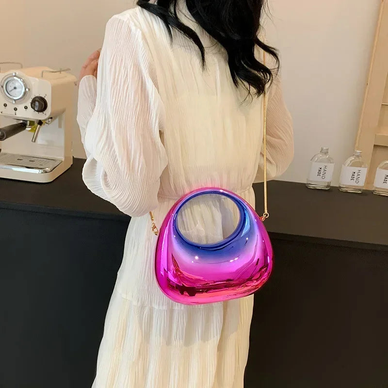 Mini ladies' party bag Ins Famous Fashion women's clutch acrylic bag lipstick coin accessories shoulder and crossbody bag