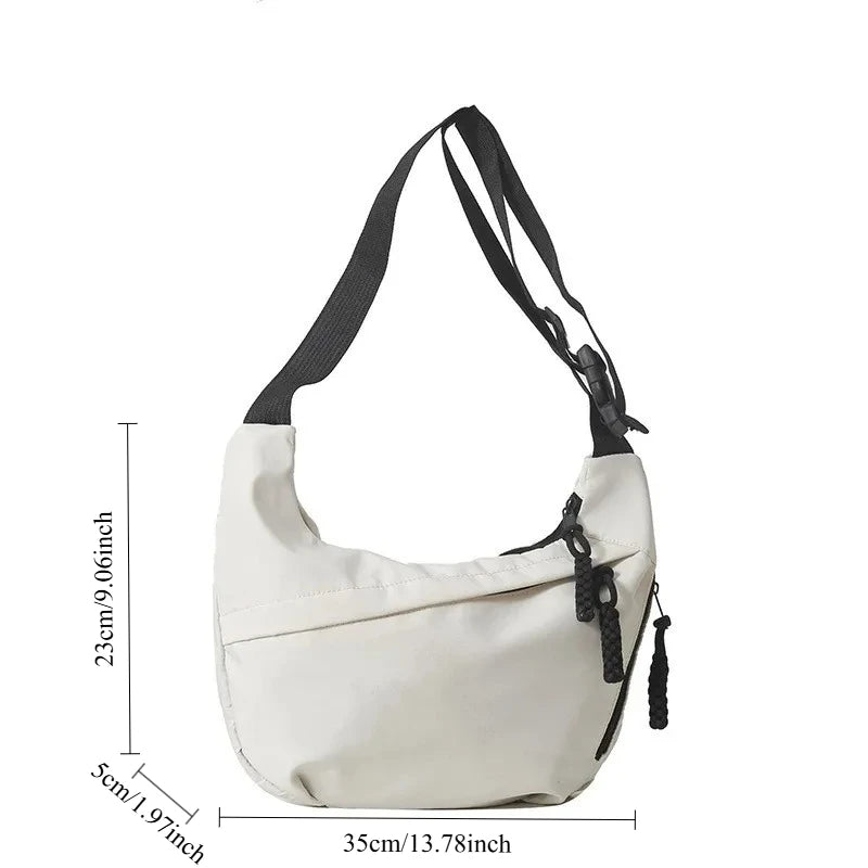 Mini Shell Crossbody Bag Lightweight Casual Street Style Small Shoulder Handbag For Women