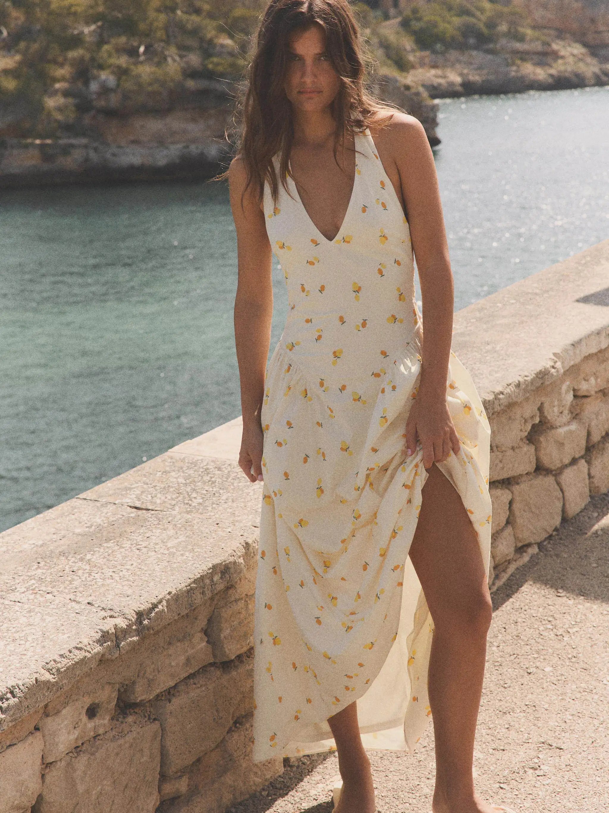 Vestito Midi Floreale Romantico – uGlam