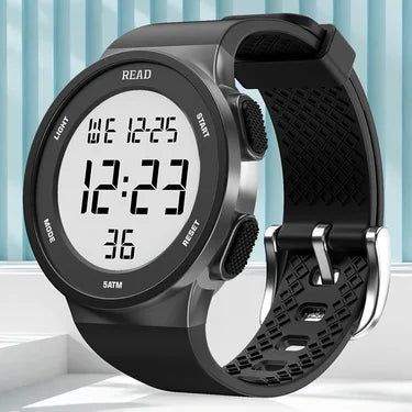 Orologio Donna Digitale Sport LED | Impermeabile 5ATM