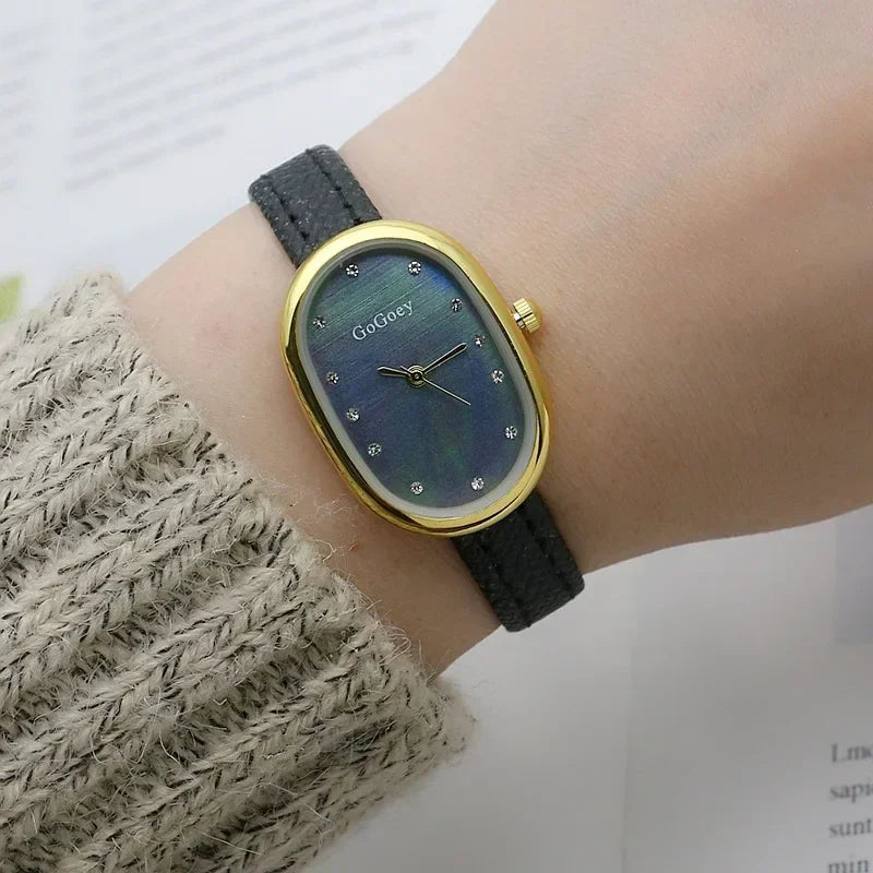 Orologio Donna Elegante al Quarzo | Cinturino in Pelle