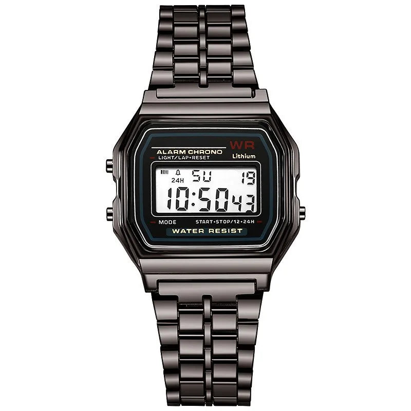 Orologio Digitale Retrò Unisex | Display Elettronico Stile Vintage | Rose Gold Silver Gold | uGlam