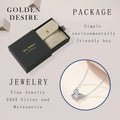 S925 Silver Butterfly Pendant Necklace Exquisite Carved Brilliant Fine Jewelry Light Luxury Elegant Daily Party Gift for Women