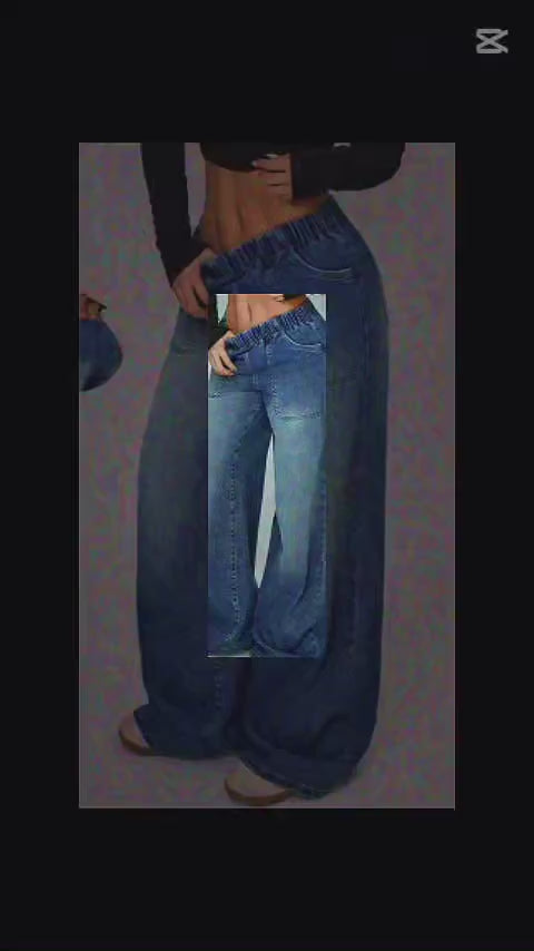 Jeans Wide Leg Donna – uGlam